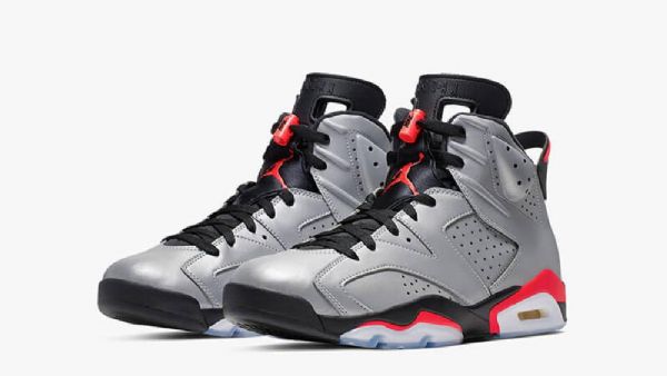 Nike Air Jordan 6 Reflections Of A Champion Sko Herre Sølv