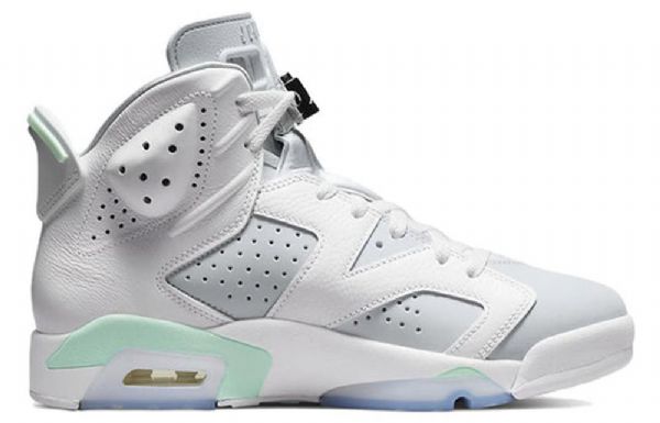 Nike Air Jordan 6 Retro Basketball Shoes Dame Grå