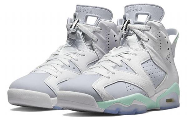 Nike Air Jordan 6 Retro Basketball Shoes Dame Grå