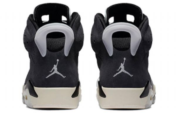 Nike Air Jordan 6 Retro Basketball Shoes Dame Svarte Grå