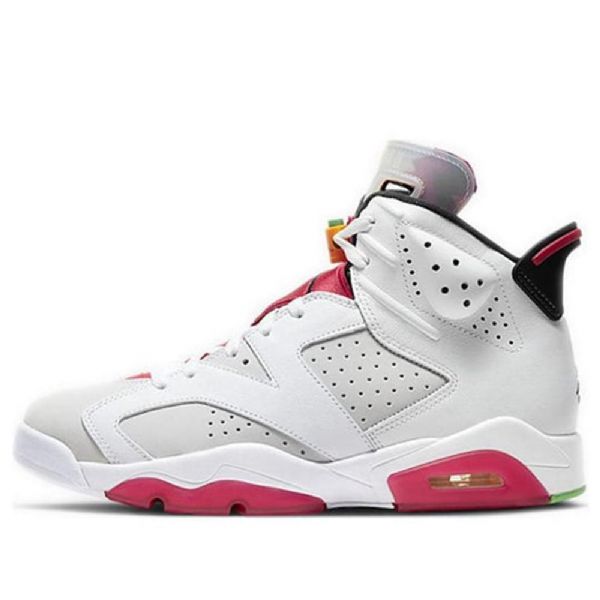 Nike Air Jordan 6 Retro Basketball Shoes Herre Grå Rød