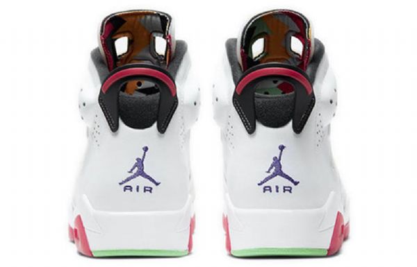 Nike Air Jordan 6 Retro Basketball Shoes Herre Grå Rød