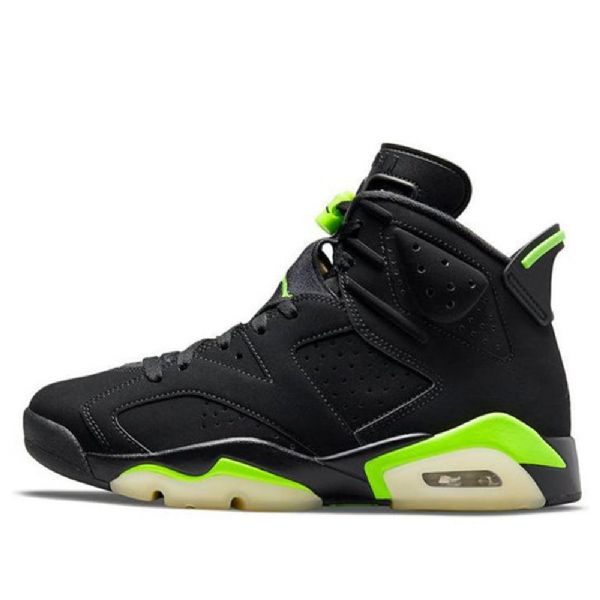 Nike Air Jordan 6 Retro Basketball Shoes Herre Grønn