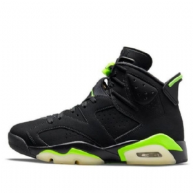 Nike Air Jordan 6 Retro Basketball Shoes Herre Grønn