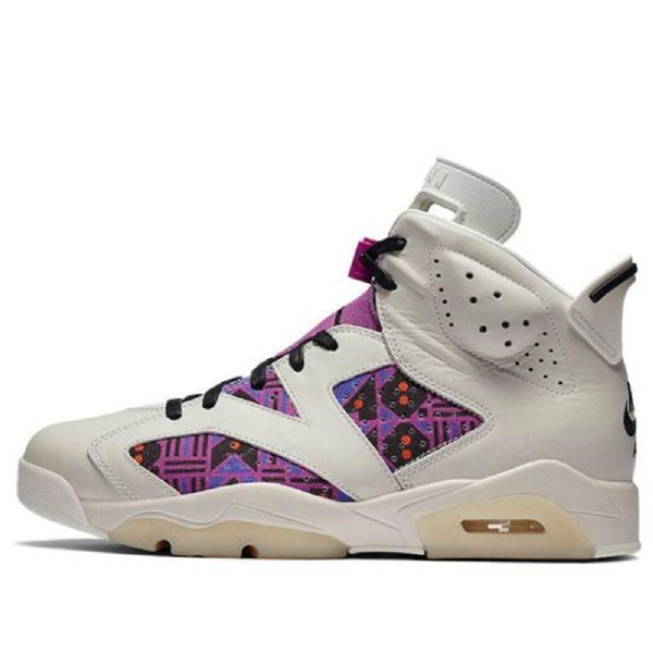 Nike Air Jordan 6 Retro Basketball Shoes Herre Lilla