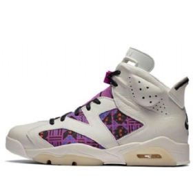 Nike Air Jordan 6 Retro Basketball Shoes Herre Lilla