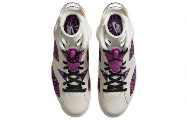 Nike Air Jordan 6 Retro Basketball Shoes Herre Lilla