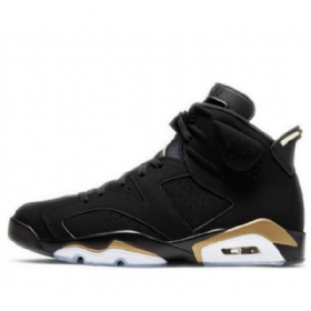 Nike Air Jordan 6 Retro Basketball Shoes Herre Svarte