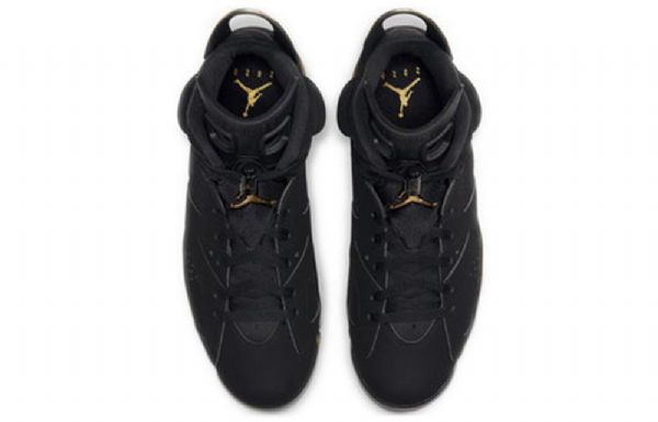 Nike Air Jordan 6 Retro Basketball Shoes Herre Svarte