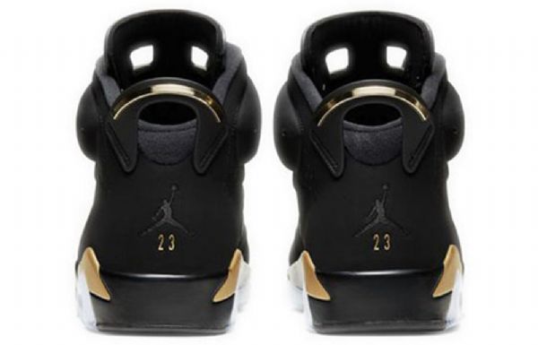 Nike Air Jordan 6 Retro Basketball Shoes Herre Svarte