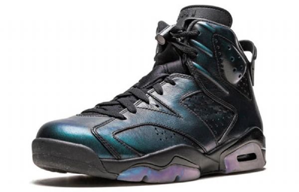 Nike Air Jordan 6 Retro Basketball Shoes Herre Svarte