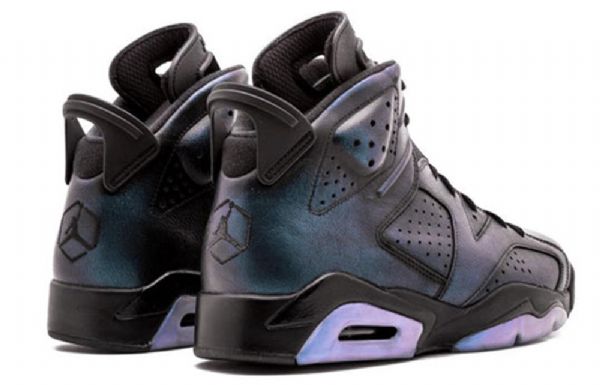 Nike Air Jordan 6 Retro Basketball Shoes Herre Svarte
