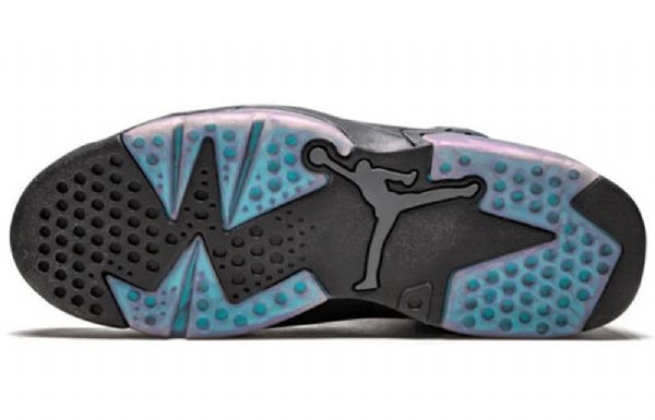 Nike Air Jordan 6 Retro Basketball Shoes Herre Svarte