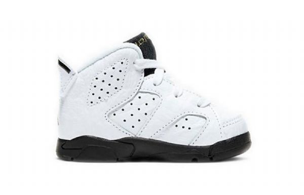 Nike Air Jordan 6 Retro Bt Basketball Shoes Barn Grå