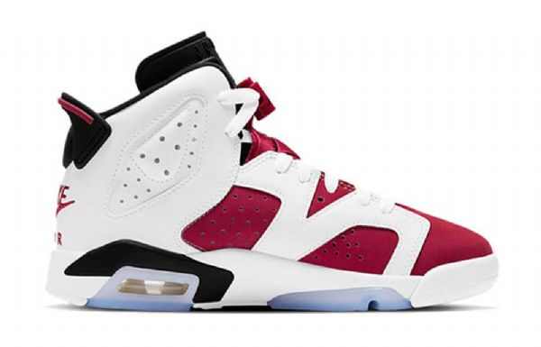 Nike Air Jordan 6 Retro Gs Basketsko Herre Hvite