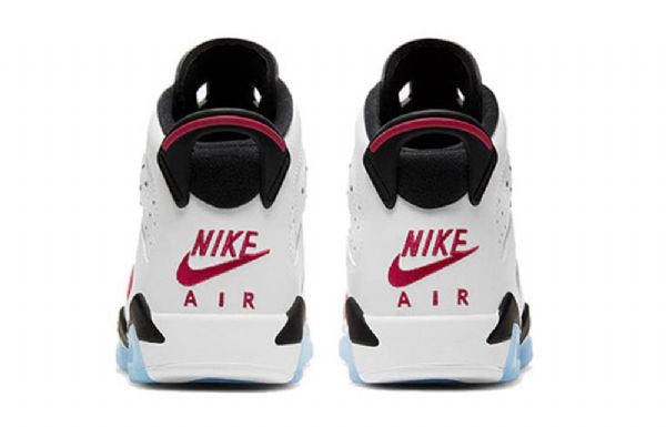 Nike Air Jordan 6 Retro Gs Basketsko Herre Hvite