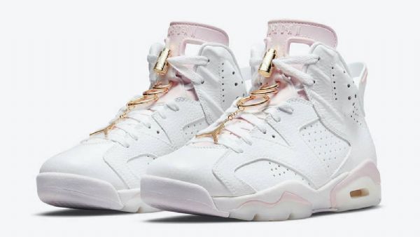 Nike Air Jordan 6 Retro Hoops Sko Dame Hvite