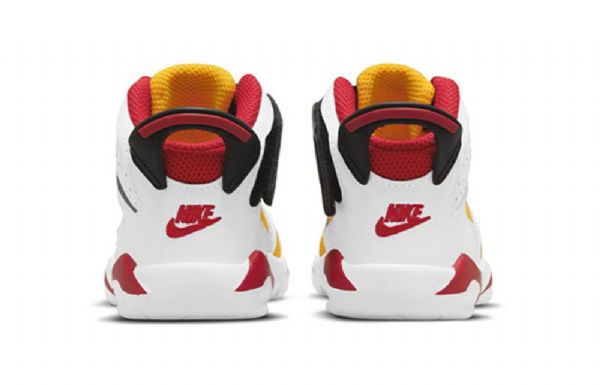 Nike Air Jordan 6 Retro Little Flex Sko Barn Gul