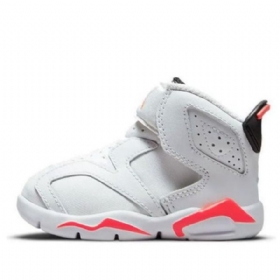 Nike Air Jordan 6 Retro Little Flex Td Sko Barn Grå