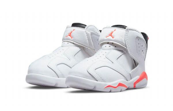 Nike Air Jordan 6 Retro Little Flex Td Sko Barn Grå