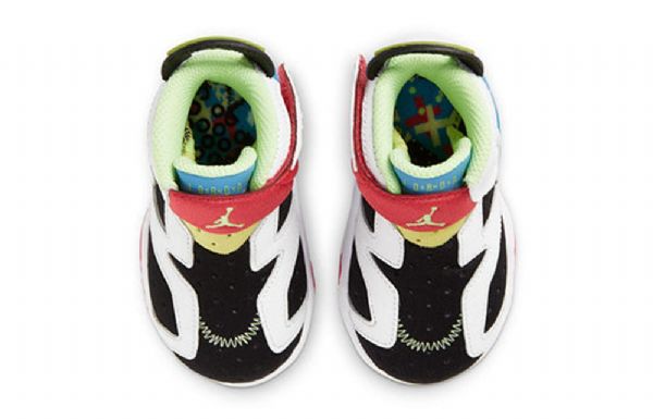 Nike Air Jordan 6 Retro Little Flex Td Sko Barn Hvite