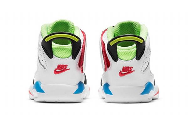 Nike Air Jordan 6 Retro Little Flex Td Sko Barn Hvite
