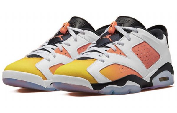 Nike Air Jordan 6 Retro Low Tops Se Basketball Shoes Herre Multicolor