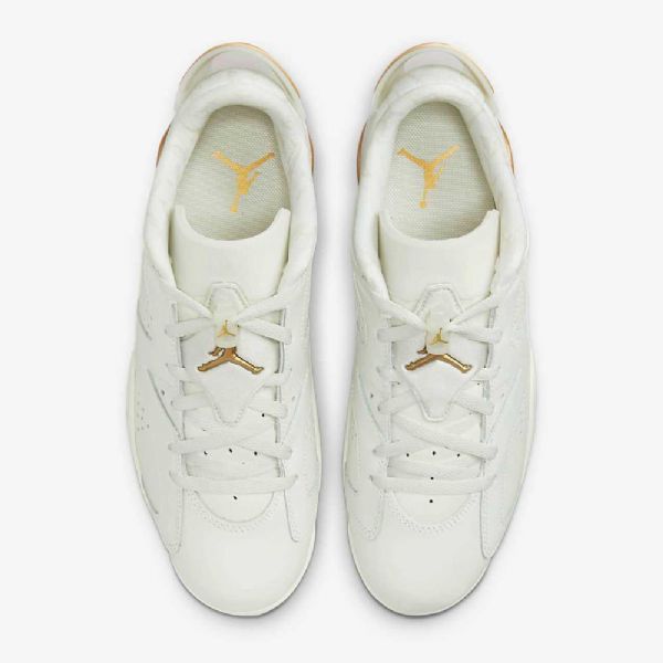 Nike Air Jordan 6 Retro Low Tops Sko Herre Gull