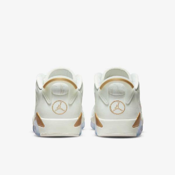 Nike Air Jordan 6 Retro Low Tops Sko Herre Gull