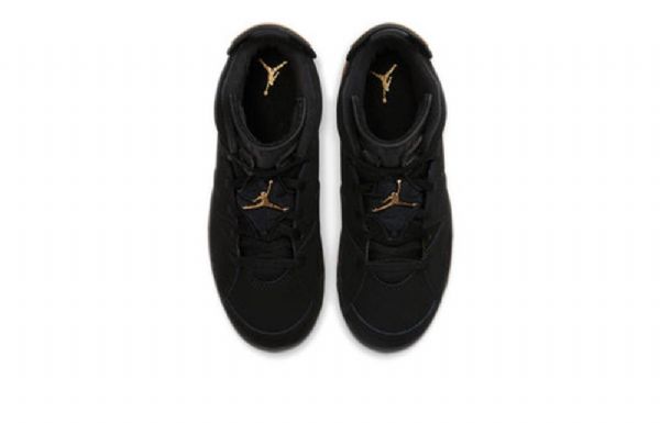 Nike Air Jordan 6 Retro Se Ps Basketball Shoes Barn Svarte