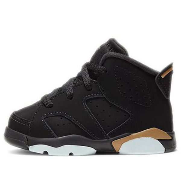 Nike Air Jordan 6 Retro Se Td Sko Barn Svarte