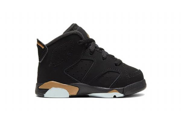 Nike Air Jordan 6 Retro Se Td Sko Barn Svarte