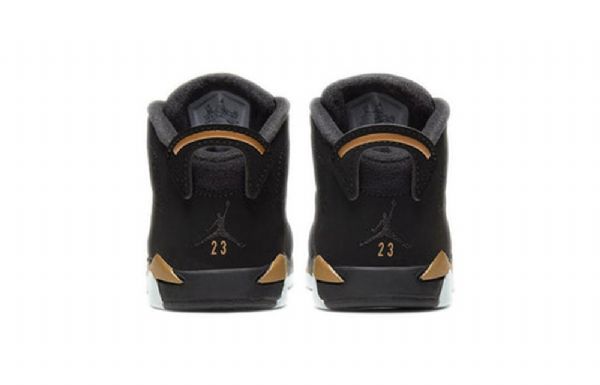 Nike Air Jordan 6 Retro Se Td Sko Barn Svarte