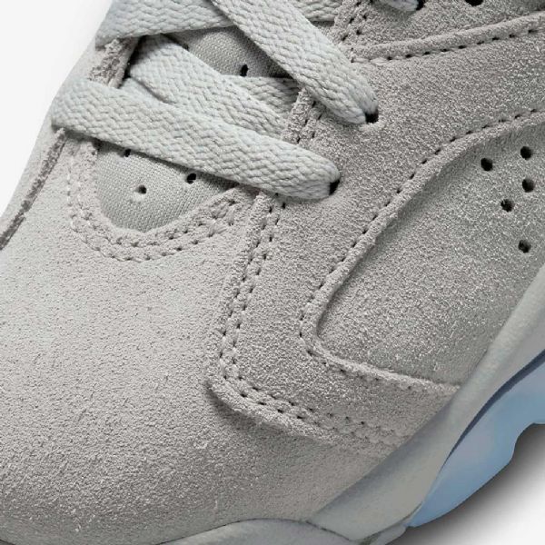 Nike Air Jordan 6 Retro Sko Barn Grå Marineblå