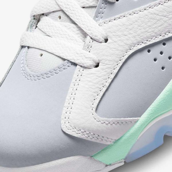 Nike Air Jordan 6 Retro Sko Dame Hvite Mint Platina