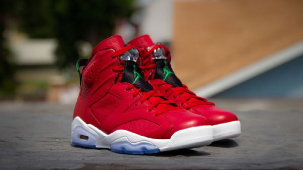 Nike Air Jordan 6 Retro Spizike Sko Herre Rød