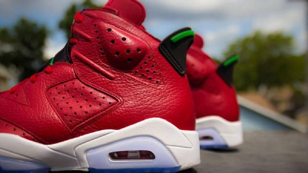 Nike Air Jordan 6 Retro Spizike Sko Herre Rød