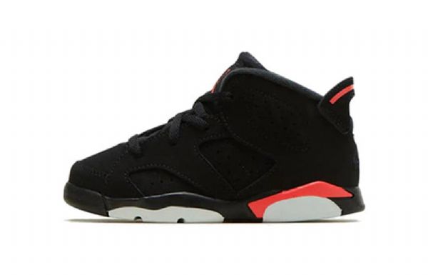 Nike Air Jordan 6 Retro Td Sko Barn Grå