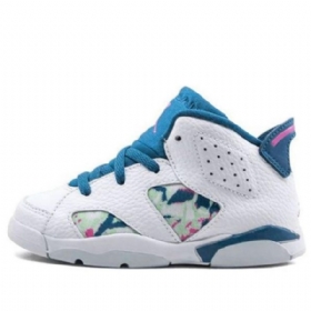 Nike Air Jordan 6 Retro Td Sko Barn Grønn