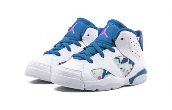 Nike Air Jordan 6 Retro Td Sko Barn Grønn