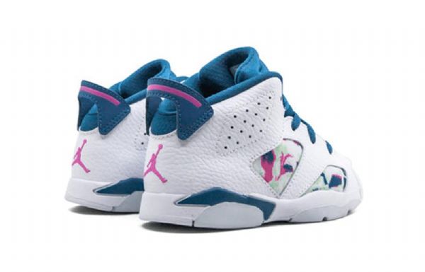 Nike Air Jordan 6 Retro Td Sko Barn Grønn