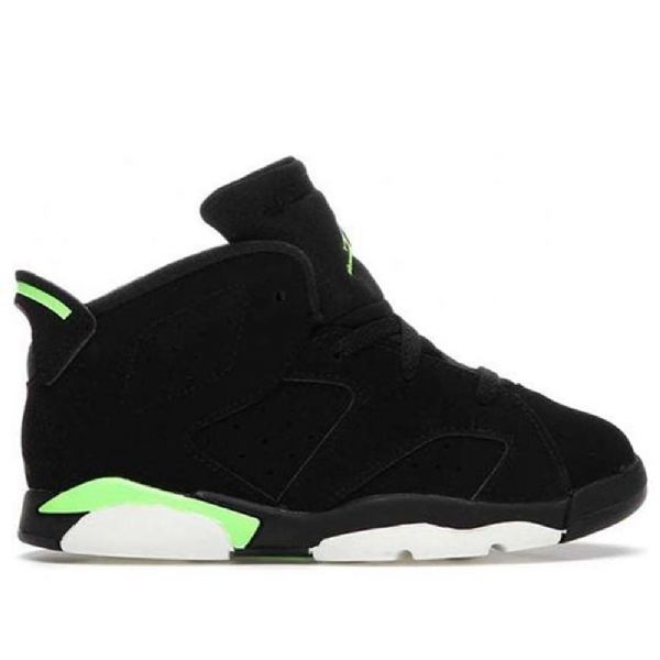 Nike Air Jordan 6 Retro Td Sko Barn Grønn