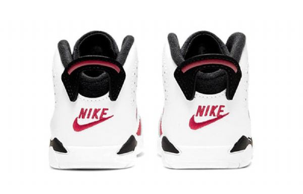 Nike Air Jordan 6 Retro Td Sko Barn Hvite
