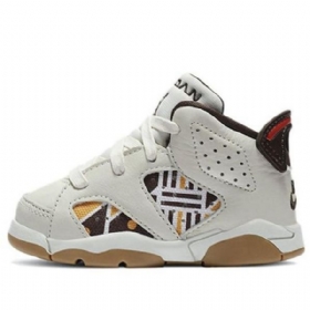 Nike Air Jordan 6 Retro Td Sko Barn Khaki