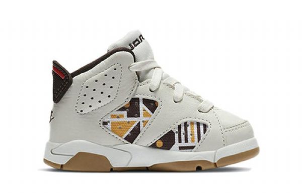 Nike Air Jordan 6 Retro Td Sko Barn Khaki