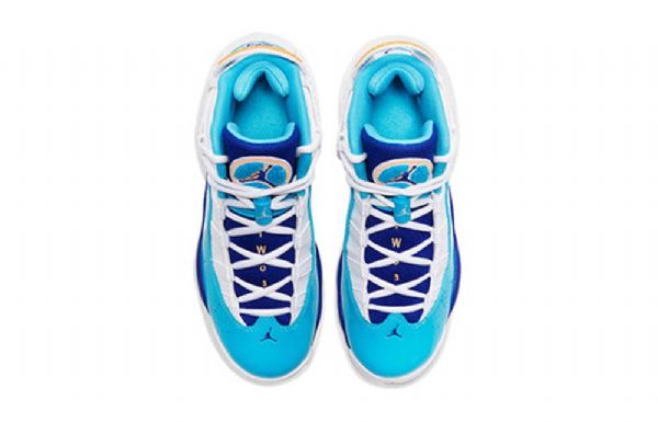 Nike Air Jordan 6 Rings Gs Basketsko Herre Blå Hvite