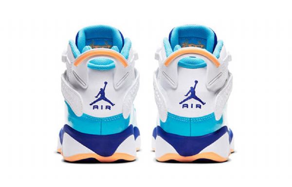 Nike Air Jordan 6 Rings Gs Basketsko Herre Blå Hvite