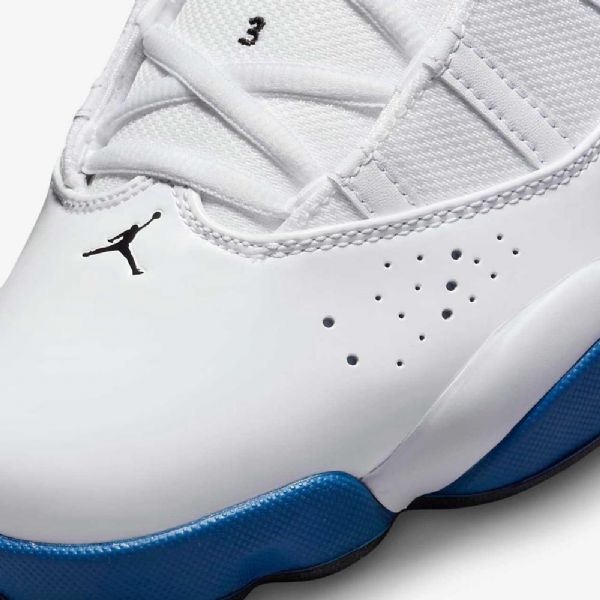 Nike Air Jordan 6 Rings Sko Herre Hvite Grå Blå