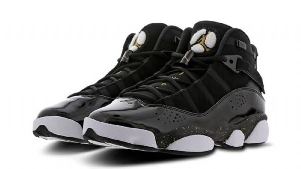 Nike Air Jordan 6 Rings Sko Herre Svarte