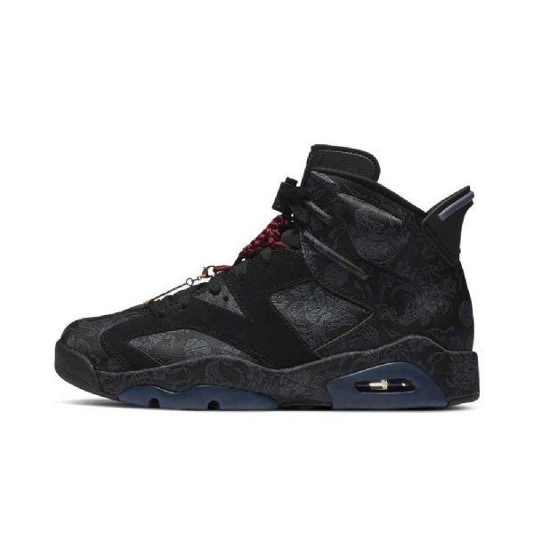 Nike Air Jordan 6 Singles Day Sko Herre Svarte
